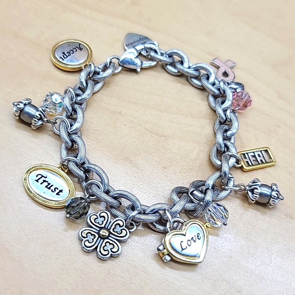 Brighton "POWER OF PINK 2020" Campaign for Breast Cancer 🎀 Charm Bracelet